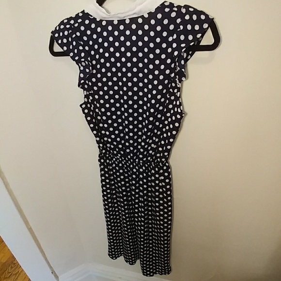 Polka Dot Monteau Dress - Picture 4 of 4